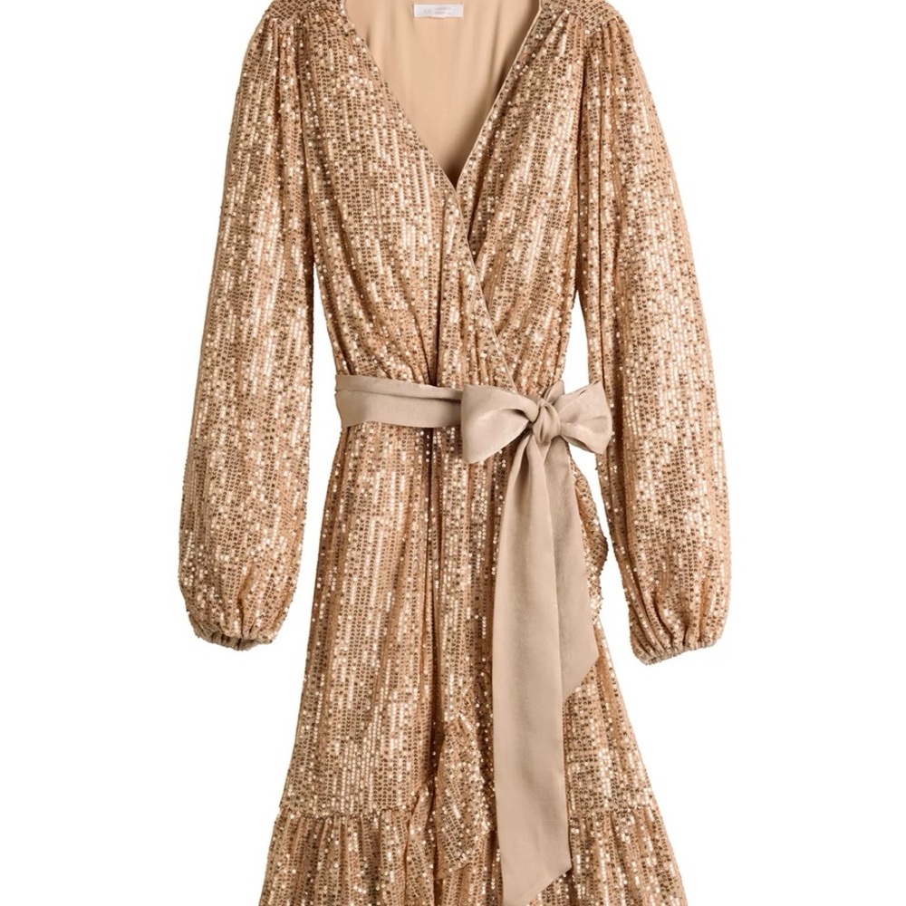 Women's LC Lauren Conrad Faux-Wrap Fit & Flare Dress
